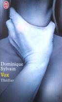 Couverture du livre « Vox » de Dominique Sylvain aux éditions J'ai Lu