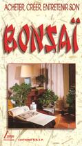 Couverture du livre « Bonsai » de  aux éditions Saep