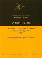 Couverture du livre « Cabinet de raretés d'Antoine Agard » de Delphine Trebosc aux éditions Pu De Rennes