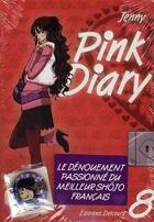 Couverture du livre « Pink diary Tome 8 » de Jenny aux éditions Delcourt