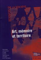 Couverture du livre « Art, mémoire et territoire » de Lambic et Trouche aux éditions Pu Du Midi