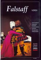 Couverture du livre « L'avant-scène opéra n.87 ; Falstaff » de Giuseppe Verdi aux éditions L'avant-scene Opera
