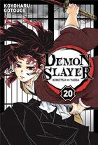 Couverture du livre « Demon slayer t.20 » de Koyoharu Gotoge aux éditions Panini