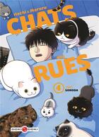 Couverture du livre « Hachi & Maruru : chats des rues Tome 4 » de Yuri Sonoda aux éditions Bamboo