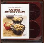 Couverture du livre « Coupes en chocolat ; coffret mini master class » de Eva Harle aux éditions Hachette Pratique