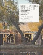 Couverture du livre « Sustainable design t.3 » de Marie-Helene Contal et Jana Revedin aux éditions Gallimard