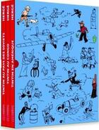 Couverture du livre « Les aventures de Tintin : coffret : Tintin en Amérique, Tintin au Congo, Tintin au pays des Soviets » de Herge aux éditions Casterman