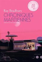 Couverture du livre « Les chroniques martiennes » de Ray Bradbury aux éditions Denoel