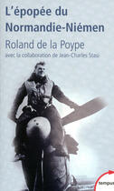 Couverture du livre « L'épopée du Normandie-Niemen ; mémoires » de Roland De La Poype aux éditions Perrin