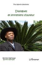 Couverture du livre « Dialogues et entretiens d'auteur » de Pius Nkashama Ngandu aux éditions Editions L'harmattan