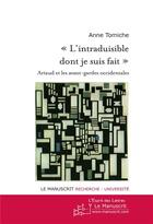 Couverture du livre « L'intraduisible dont je suis fait » de Anne Tomiche aux éditions Le Manuscrit