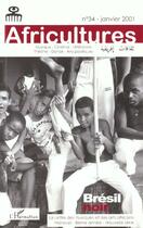 Couverture du livre « Revue africultures t.34 : Brésil noir » de Africultures 34 aux éditions L'harmattan