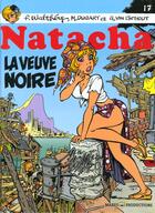 Couverture du livre « Natacha t.17 : la veuve noire » de Michel Dusart et Francois Walthery et Georges Van Linthout aux éditions Marsu Productions