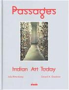 Couverture du livre « Passages indian art today /anglais/allemand » de Ritterskamp/Goodrow aux éditions Daab