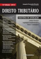 Couverture du livre « Direito Tributário 2013 (15ª Edição) » de Joaquim Fernando Ricardo aux éditions Epagine