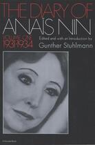 Couverture du livre « The Diary of Anais Nin Volume 1 1931-1934 » de Anais Nin aux éditions Houghton Mifflin Harcourt