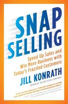 Couverture du livre « Snap selling » de Jill Konrath aux éditions Adult Pbs