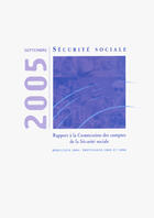 Couverture du livre « Les comptes de la securite sociale ; resultats 2004, previsions 2005 » de  aux éditions Documentation Francaise