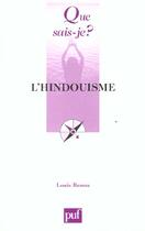 Couverture du livre « L'hindouisme (14e édition) » de Louis Renou aux éditions Que Sais-je ?