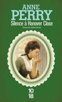 Couverture du livre « Silence à Hanover Close » de Anne Perry aux éditions 12-21