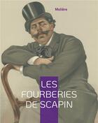 Couverture du livre « Les Fourberies de Scapin : A l'esprit de la commedia dell'arte » de Moliere aux éditions Books On Demand