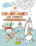 Couverture du livre « Coloriages les poneys (coll. mes petits blocs) » de  aux éditions 1 2 3 Soleil