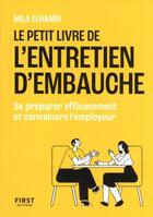 Couverture du livre « L'entretien d'embauche » de Mila Elhamdi aux éditions First