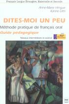 Couverture du livre « Dites-moi un peu » de Hingue- Ulm aux éditions Pu De Grenoble