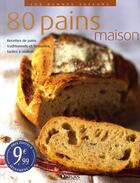 Couverture du livre « 80 pains maison » de  aux éditions Atlas