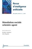 Couverture du livre « Simulation sociale orientee agent revued'intelligence artificielle rsti serie ria volume 25 n 1 jan » de Amblard aux éditions Hermes Science Publications