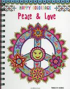 Couverture du livre « Peace and love » de Thaneeya Mcardle aux éditions De Saxe