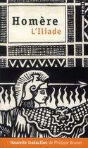 Couverture du livre « L'Iliade » de Homere aux éditions Points