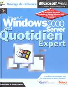 Couverture du livre « Microsoft Windows 2000 Server Au Quotidien Expert » de Russel Crawford aux éditions Microsoft Press