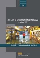 Couverture du livre « The state of environmental migration 2020 : a review of 2019 » de Caroline Zickgraf aux éditions Pulg