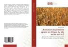 Couverture du livre « L'Évolution du problème agraire en Attique du VIIe au IVe s.av.J.-C » de Adou Marcel Aka aux éditions Editions Universitaires Europeennes