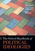 Couverture du livre « The Oxford Handbook of Political Ideologies » de Michael Freeden aux éditions Oup Oxford