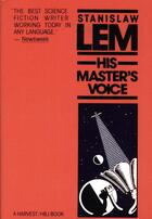 Couverture du livre « His Master's Voice » de Lem Stanislaw aux éditions Houghton Mifflin Harcourt