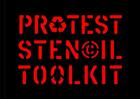Couverture du livre « Protest stencil toolkit revised edition » de Thomas Patrick aux éditions Laurence King