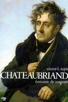 Couverture du livre « Chateaubriand » de Victor-Louis Tapie aux éditions Points