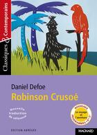 Couverture du livre « Robinson Crusoé » de Daniel Defoe aux éditions Magnard