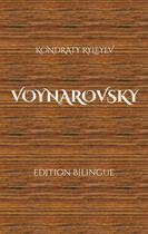 Couverture du livre « Voynarovsky » de Kondraty Ryleyev aux éditions Books On Demand