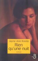 Couverture du livre « Rien qu'une nuit » de Jayne Ann Krentz aux éditions Belfond