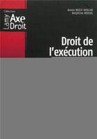 Couverture du livre « Droit de l'execution de la sanction penale - 2e edition » de Beziz-Ayache/Boesel aux éditions Lamy
