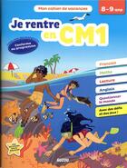 Couverture du livre « Je rentre en cm1 » de  aux éditions Philippe Auzou