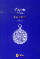 Couverture du livre « En retard » de Virginie Reisz aux éditions Bartillat