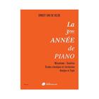 Couverture du livre « Methode rose 3eme annee --- piano » de Van De Velde Ernest aux éditions Van De Velde