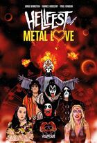 Couverture du livre « Hellfest Tome 2 : hellfest metal love » de Jorge Bernstein et Pixel Vengeur et Fabrice Hodecent aux éditions Rouquemoute