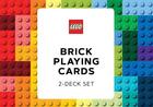 Couverture du livre « Lego (r) brick playing cards » de  aux éditions Chronicle Books