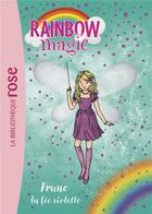 Couverture du livre « Rainbow magic t.7 ; Prune, la fée violette » de Daisy Meadows aux éditions Hachette Jeunesse
