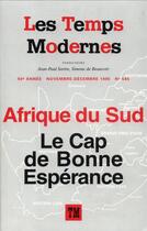 Couverture du livre « Les temps modernes 585 (novembre 1995) » de Collectif Gallimard aux éditions Gallimard